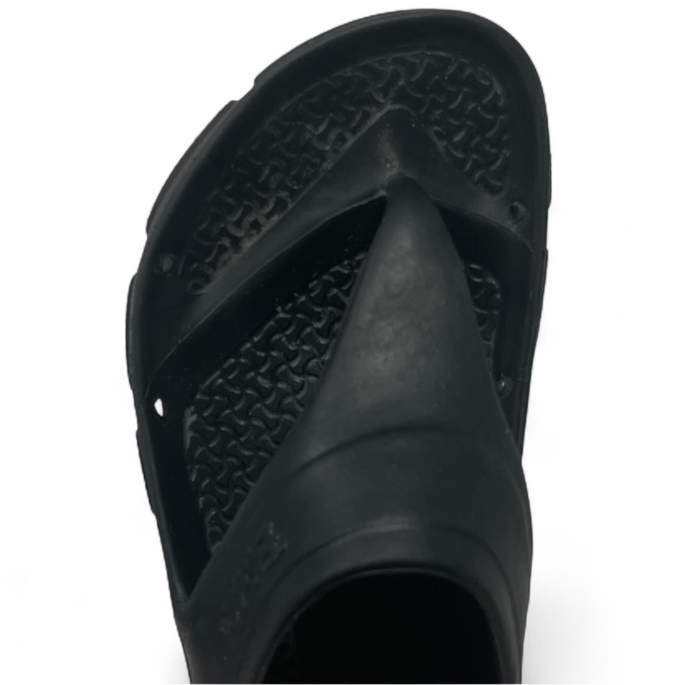 Women’s Birkenstock Birki EVA Flip Flop Black Caribbean Sandal 41 size 10-10 1/2 - Picture 4 of 16
